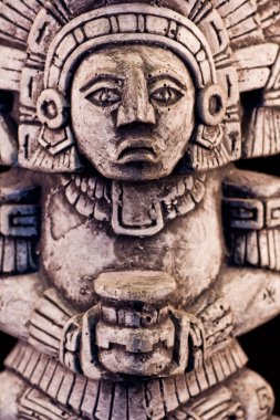Maya heykel