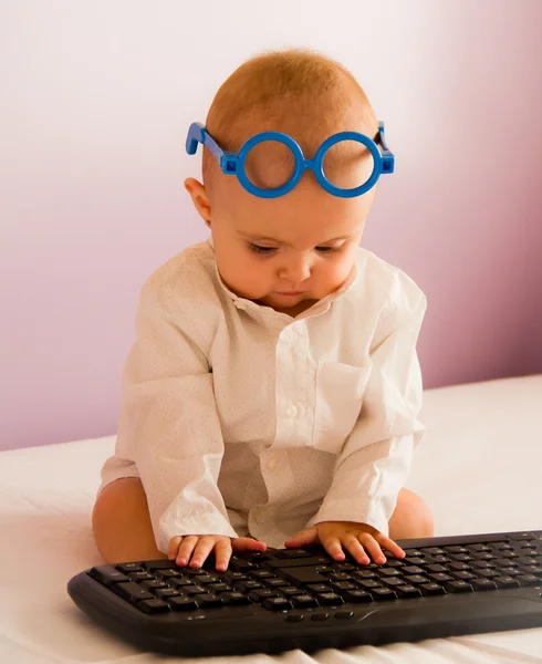 Baby tastatur - Stock-foto