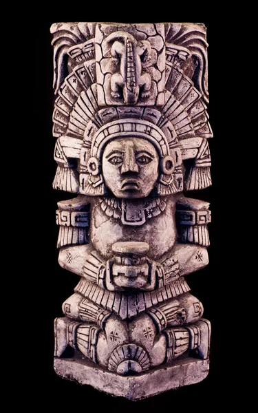 Scultura Maya — Foto Stock