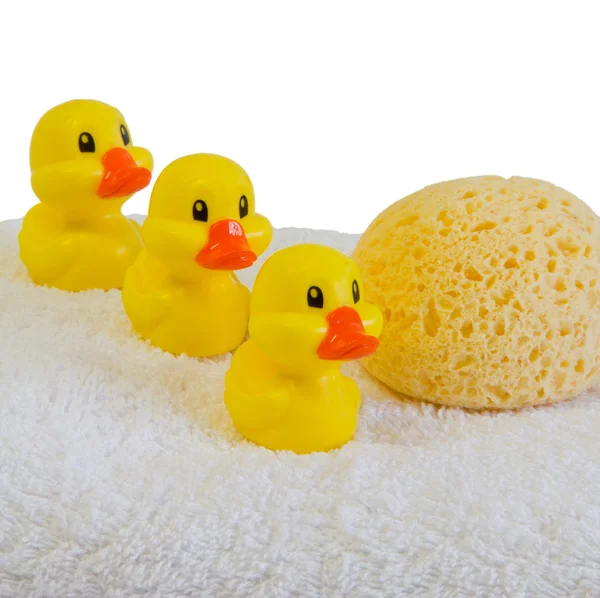 Rubber ducklings — Stock Photo, Image