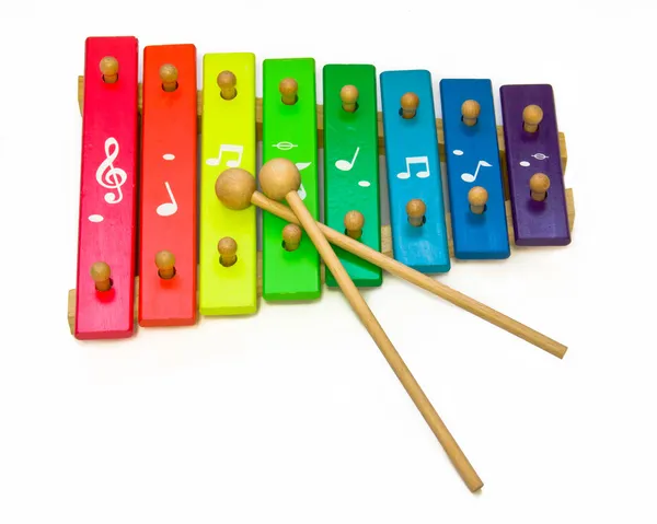 Toy xylophone — Stock Photo, Image