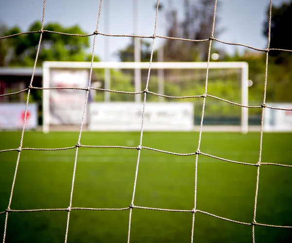 Soccer goal — Stock Photo, Image