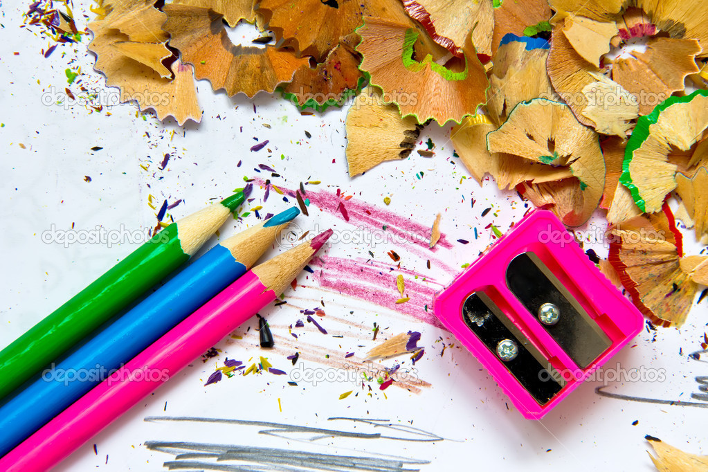 pencil sharpener waste