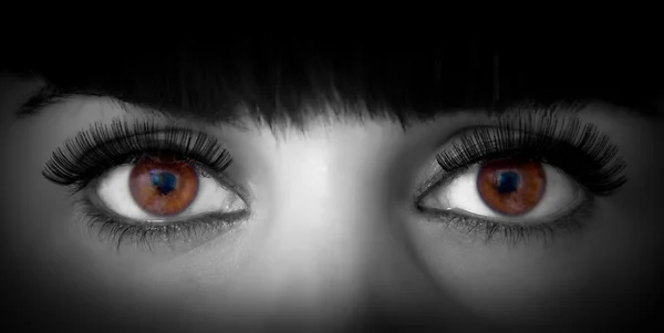 Olhos de mulher — Fotografia de Stock