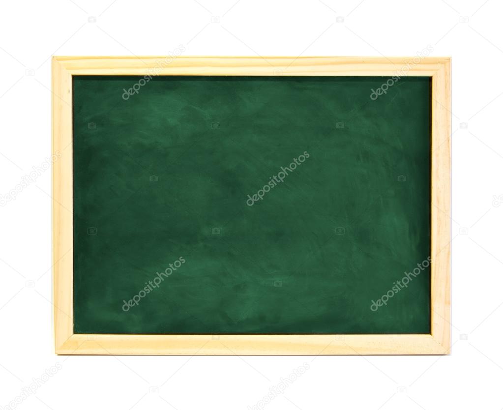 green chalkboard