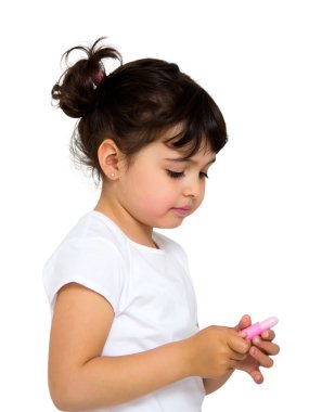 küçük kız portre