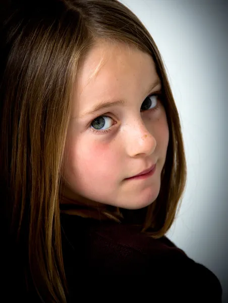 Retrato de menina — Fotografia de Stock