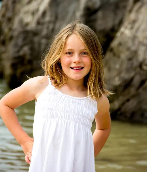 Little girl portrait — Stock Photo, Image