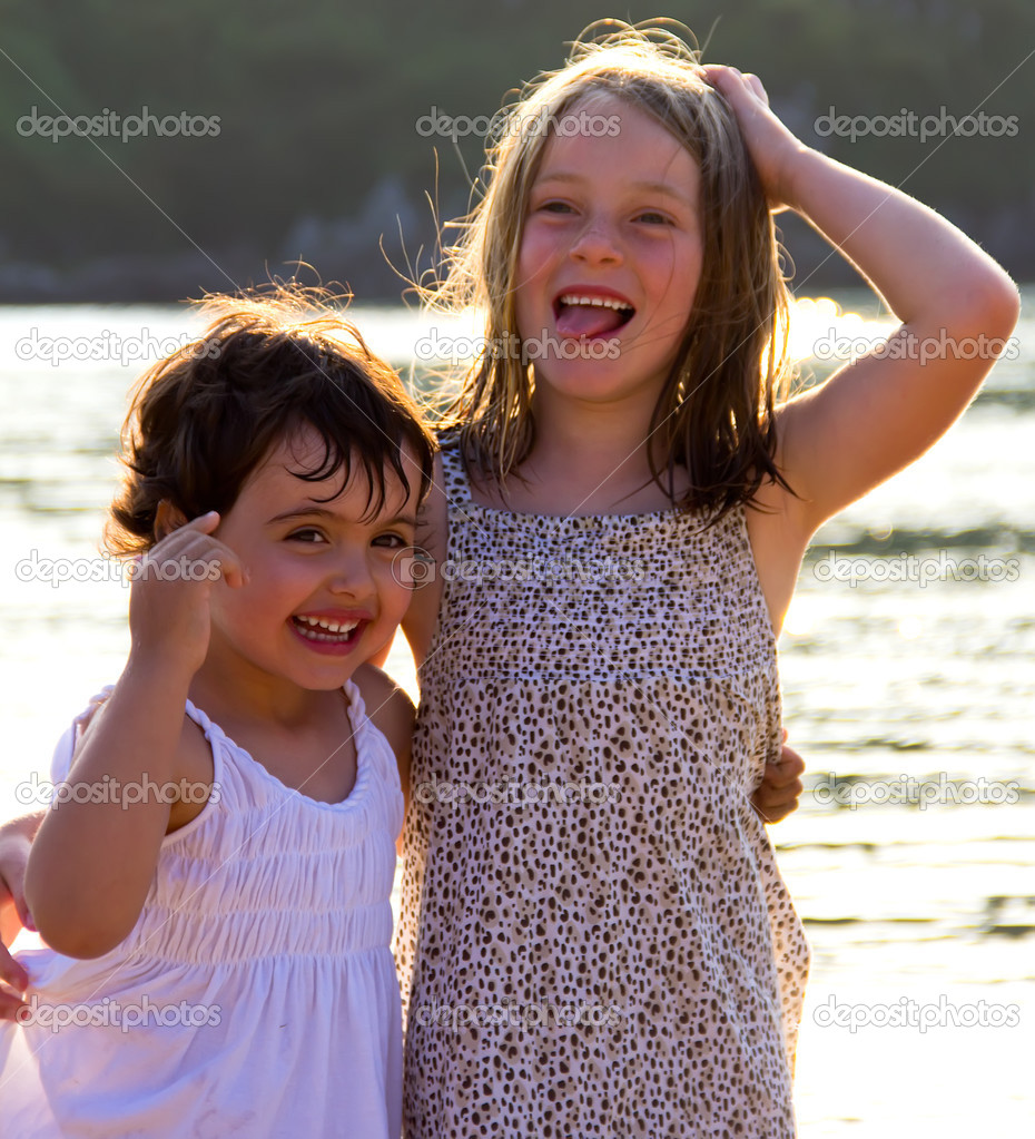 Little girls portrait Stock Photo by ©MarcoGovel 28398761