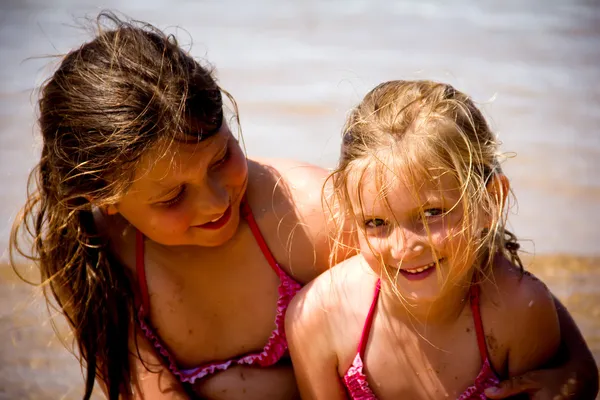 Pequenas meninas retrato — Fotografia de Stock