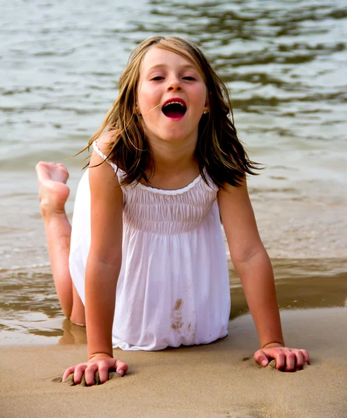 Little girl portrait — Stock Photo, Image