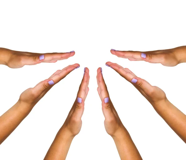Several hands — Stock Photo, Image