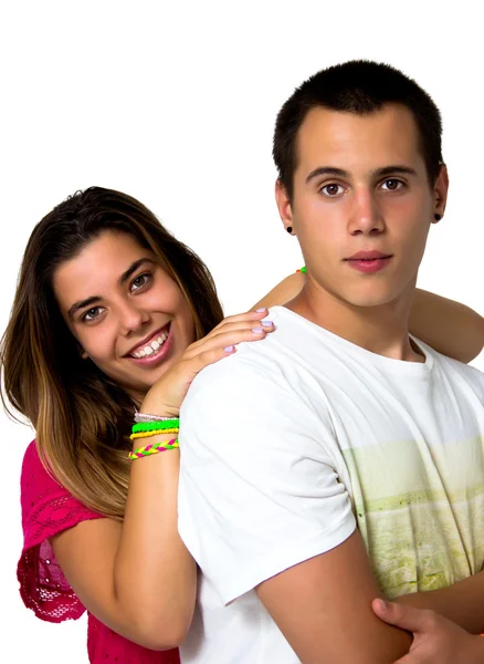 Pareja adolescente — Foto de Stock