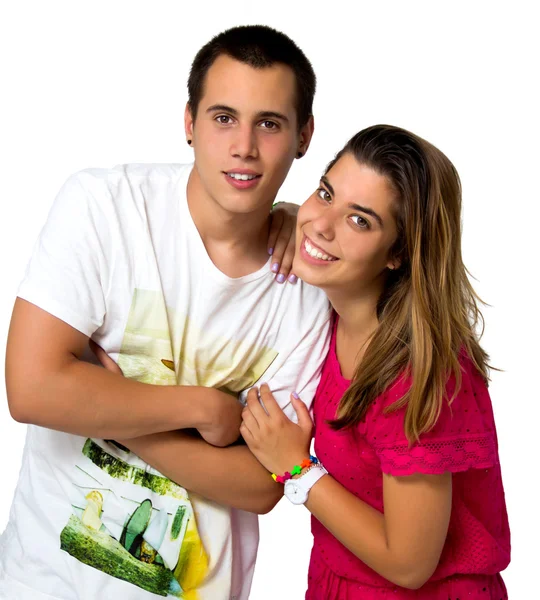 Pareja adolescente — Foto de Stock