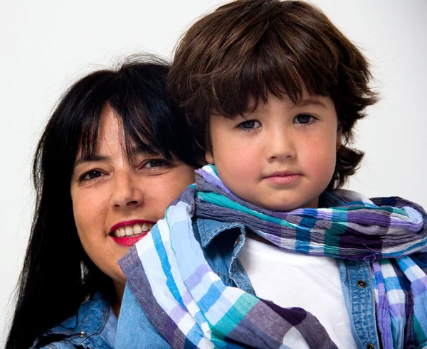 Mãe e filho — Fotografia de Stock