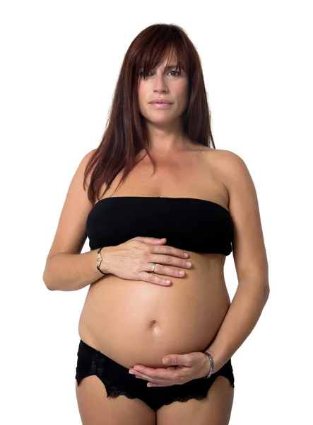 Gravid kvinna — Stockfoto