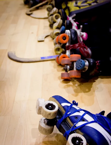 Detalle de hockey sobre ruedas — Foto de Stock