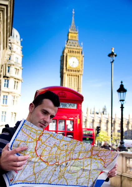 Touriste à Londres — Photo