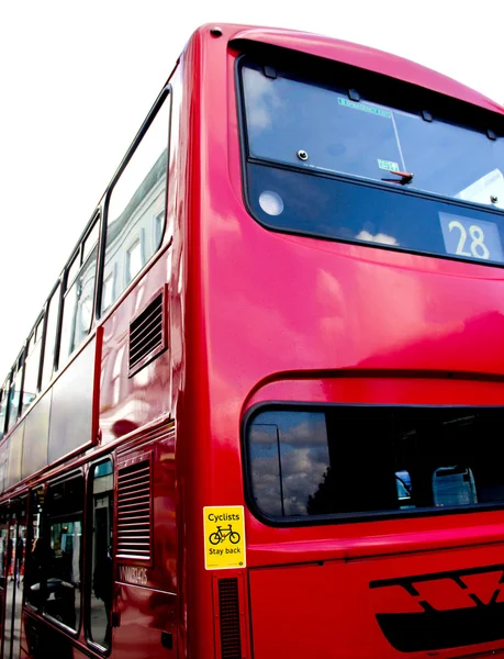 Londyn czerwony autobus — Zdjęcie stockowe