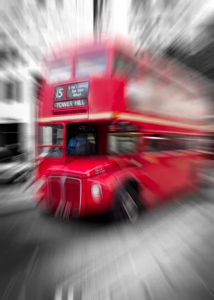 London red bus — Stock Photo, Image