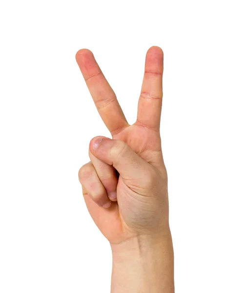 Gesture hand — Stock Photo, Image