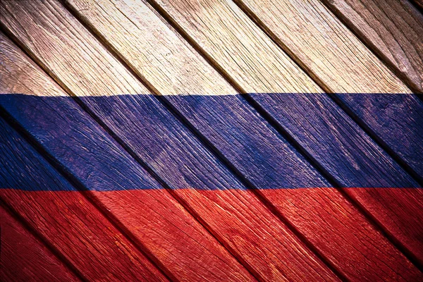 Bandera de madera — Foto de Stock