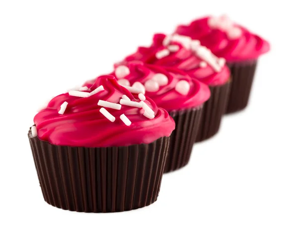 Chocolate cupcakes — Stock Photo, Image