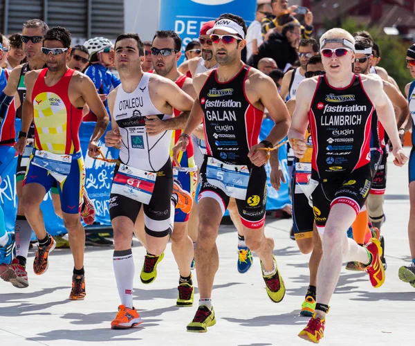 Campeonato de Duatlón — Foto de Stock