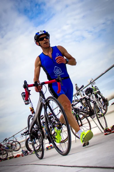 Duathlon championship — Stockfoto