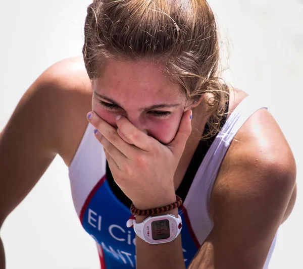 Campeonato de Duatlón — Foto de Stock