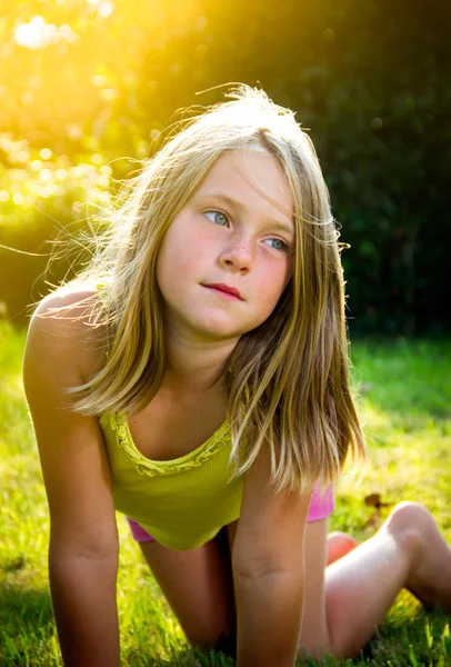 Retrato de niña —  Fotos de Stock