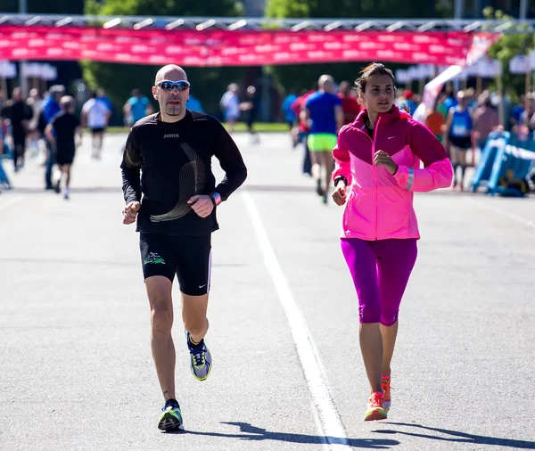 Maraton în Gijon — Fotografie, imagine de stoc