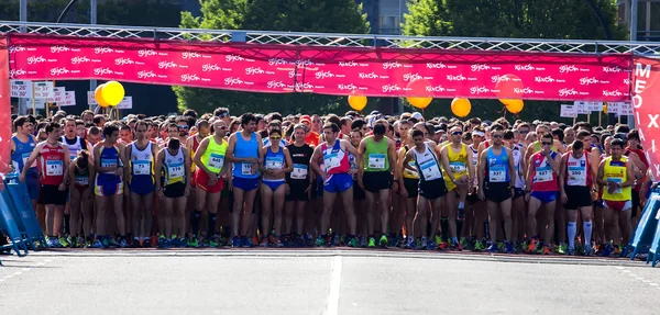 Marathon in Gijon — Stock Photo, Image