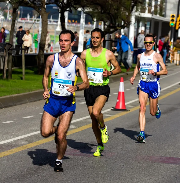 Marathon in Gijon — Stockfoto