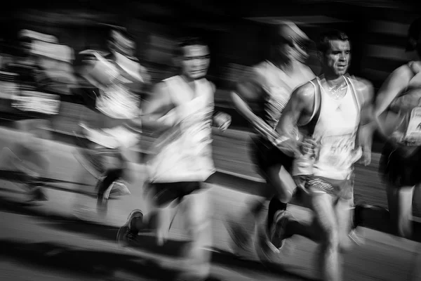 Maratona em Gijon — Fotografia de Stock