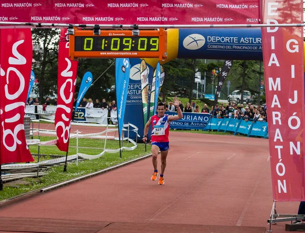 Marathon i Gijón — Stockfoto