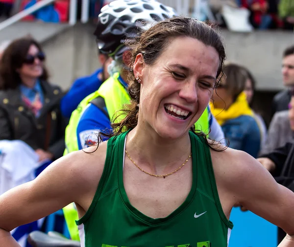 Maratona em Gijon — Fotografia de Stock