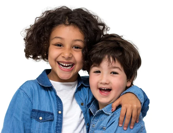 Kids couple — Stock Photo, Image