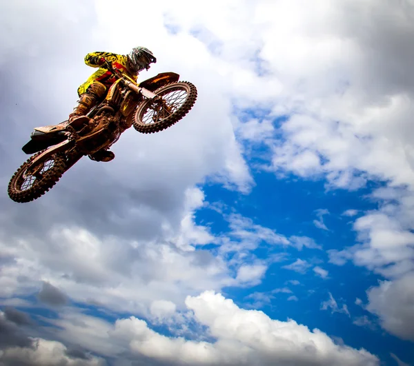 Campeonato de Motocross — Foto de Stock