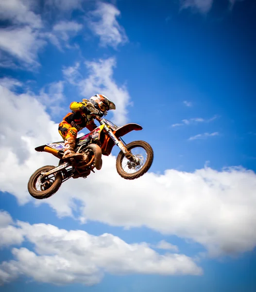 Campeonato de Motocross — Fotografia de Stock