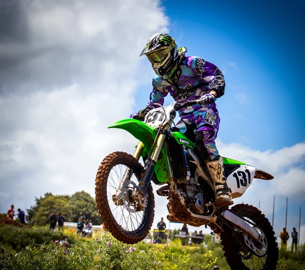 Campeonato de Motocross — Foto de Stock