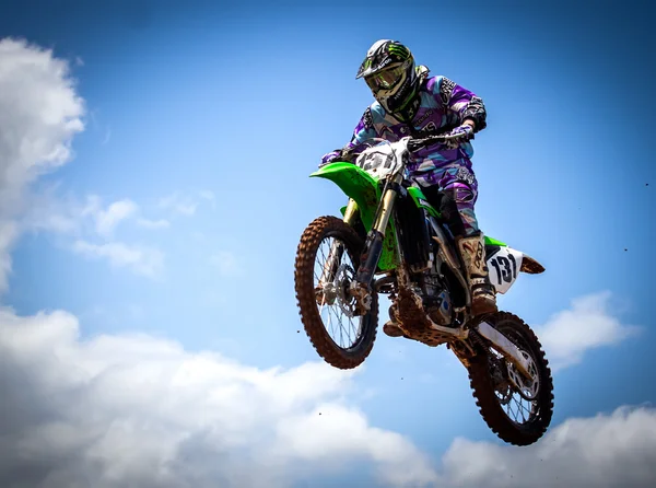 Campeonato de Motocross — Fotografia de Stock