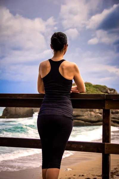 Mujer Yoga —  Fotos de Stock