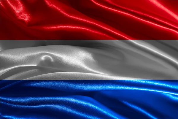 Flagge von Holland — Stockfoto