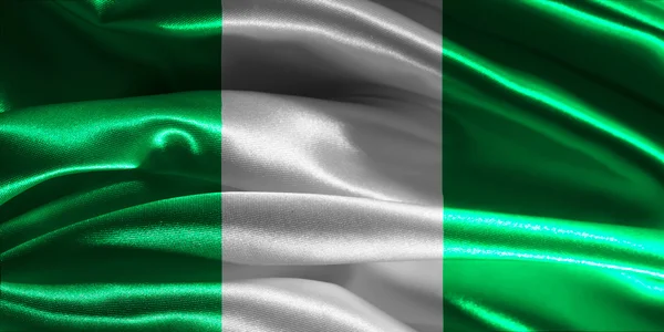 Bandiera della Nigeria — Foto Stock