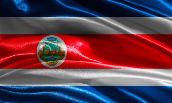 Flag of Costa Rica — Stock Photo, Image