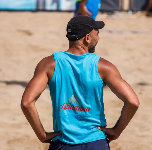 Beach volleyball tournament — Stock Photo, Image