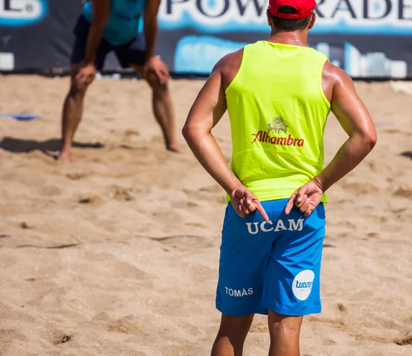 Beach volleyball tournament — Stock Photo, Image