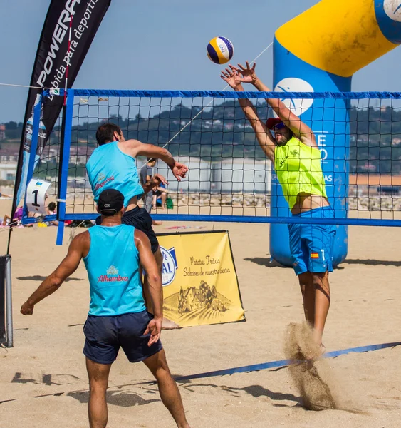 Beach volleyball tournament — Stock Photo, Image