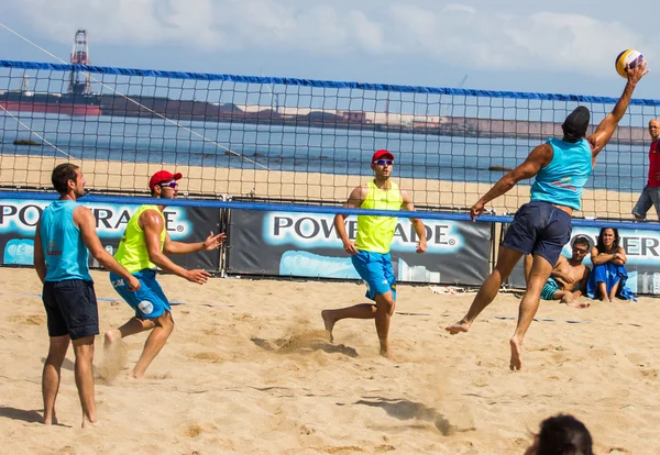 Beach volleyball tournament — Stock Photo, Image